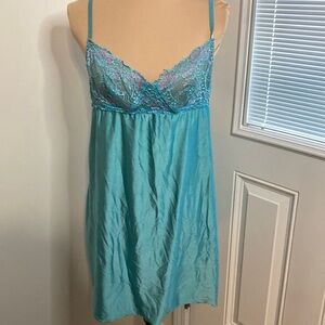 Lace blue and purple nightie